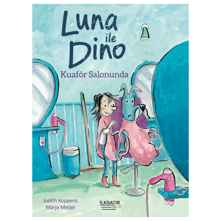 Luna ile Dino - Kuaför Salonunda